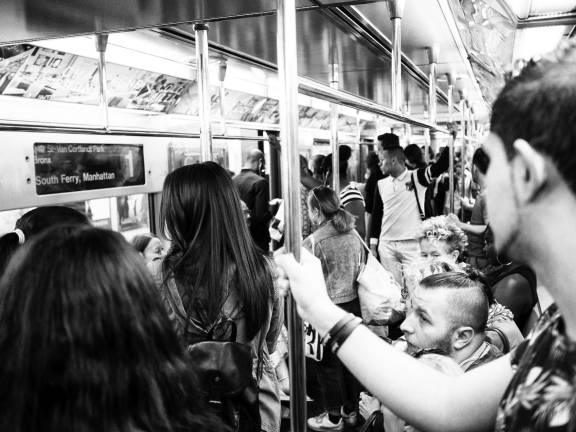 Summer in the subway. Photo: Jason Devaun, via flickr