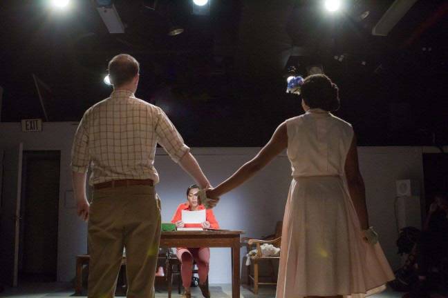 Scene from &quot;Loving and Loving.&quot; Photo courtesy of Stella Adler Studio of Acting